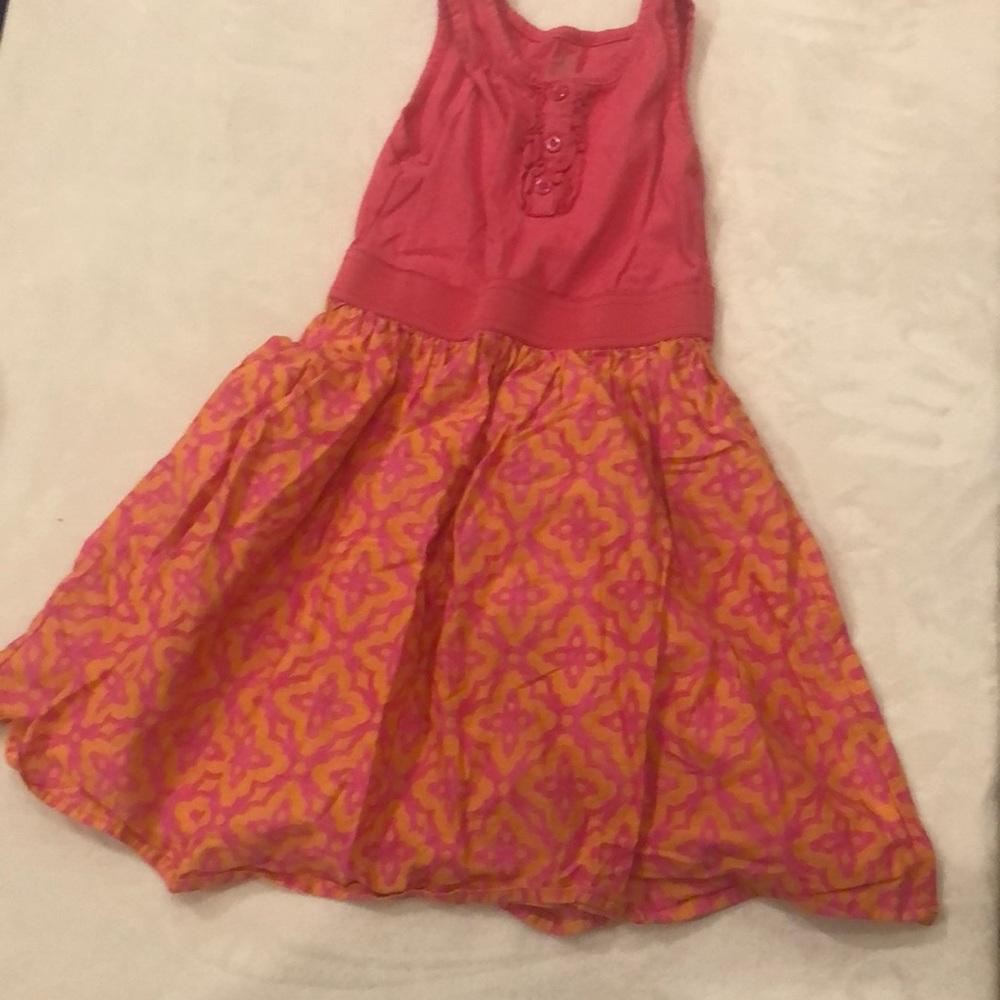 Pink/orange dress size 6